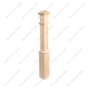 Recssed Panel 6-1/4”*6-1/4”*55” Red Oak 30Pcs/Skid (PB101-6291RC)
