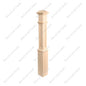 Recssed Panel 6-1/4”*6-1/4”*55” Red Oak 30Pcs/Skid (PB101-6291RC)