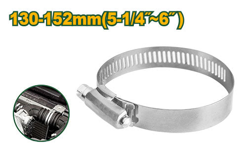 5 1/4 - 6 in. Stainless Steel Hose Clamp (JDHU2919)