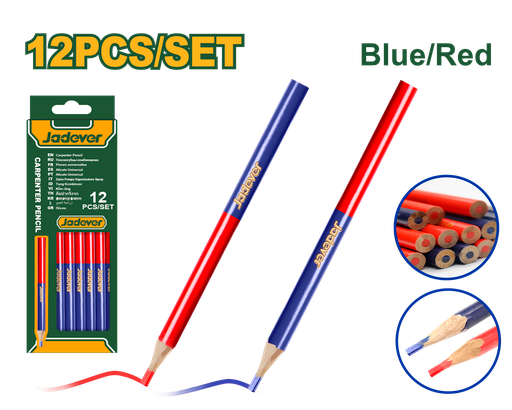 12 PCS Bi-color carpenter pencil set (JDMQ2512)