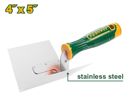 4"X5" Inside corner plastering trowel (JDPE6302)