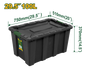 29.5"X100L Plastic Storage Container (JDTB331B)