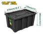 18.5"X25L Plastic Storage Container (JDTB3325)
