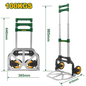 220lb Foldable hand truck (JDWB8A10)