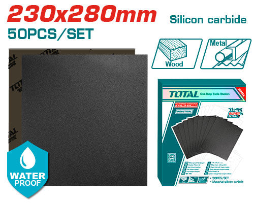 9"X11"XP60 50PCS Waterproof Sandpaper (TAC006016)