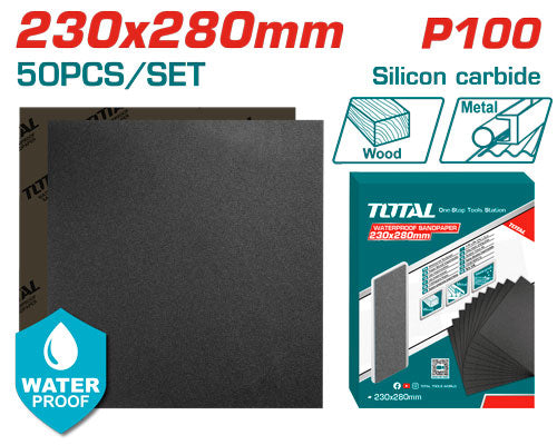 9"X11"XP100 50PCS Waterproof Sandpaper (TAC010016)