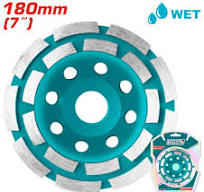7" double row cup grinding wheel (TAC2421801)
