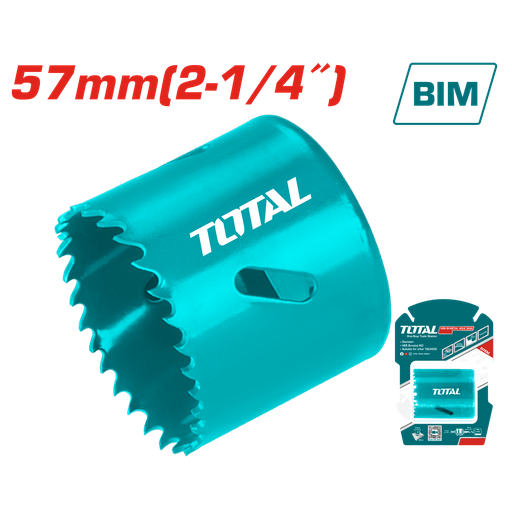 2-1/4"(57MM) X1-1/2" Bi-metal Hole saw (TAC410571)