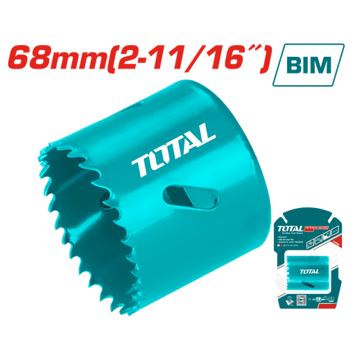 2-11/16"(68MM) X1-1/2" Bi-metal Hole saw (TAC410681)