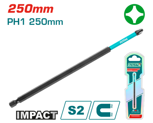 PH1X10" Impact screwdriver bit (TACIM71PH1250)