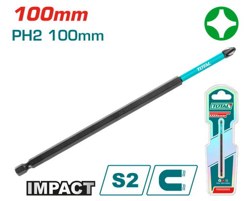 PH2X4" Impact screwdriver bit (TACIM71PH2100)