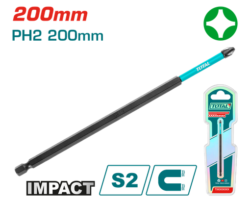 PH2X8" Impact screwdriver bit (TACIM71PH2200)