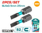2PCS SL4X0.5mmX25mm  Impact screwdriver bits set (TACIM71SL425)