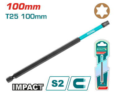 T25X4" Torx Impact screwdriver bit (TACIM71T25100)