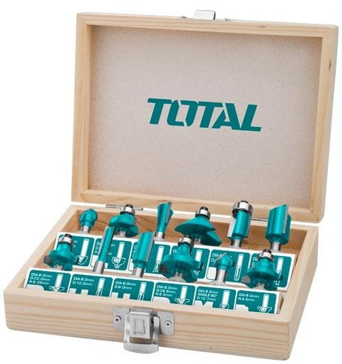 12pcs Router bits set(1/4") (TACSR0104121)