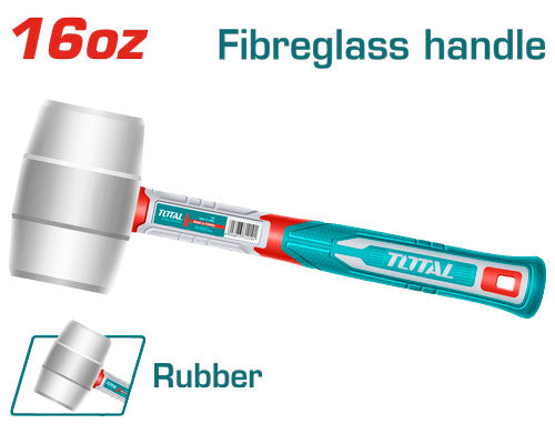 16Oz White Rubber Mallet (THRUH6916)