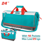 24" Industrial Tool bag(Reinforced Base) (THT16242)