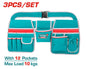 12 Pockets Tools pouch with belt (THT16P20325)