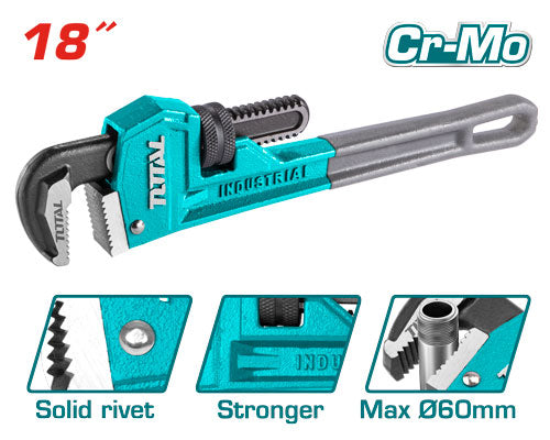 18" Pipe wrench (Coated Handle) (THT171186)