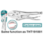 10" Curved jaw locking plier (THT191003)