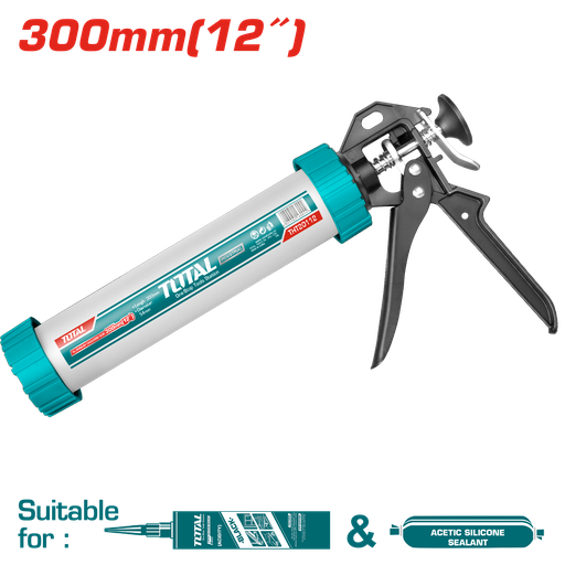 12" Aluminum caulking gun (THT20112)