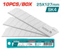 25MMX127MM 10PCS  blades set (THT5192501)