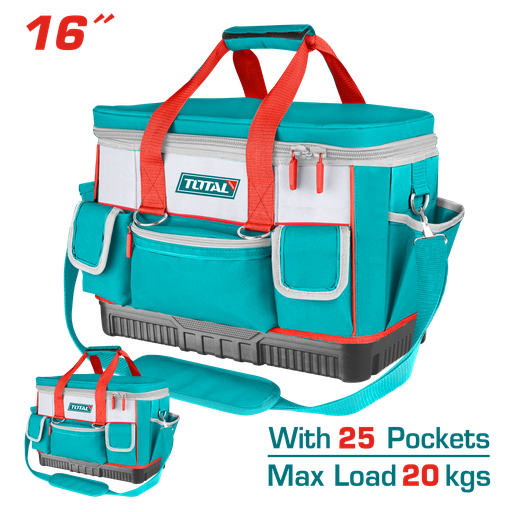 16" Industrial Tool bag (25 Pockets) (THT561625)