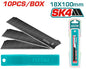 10 PcsX18mm SK4 knife blades set (THTCB181)