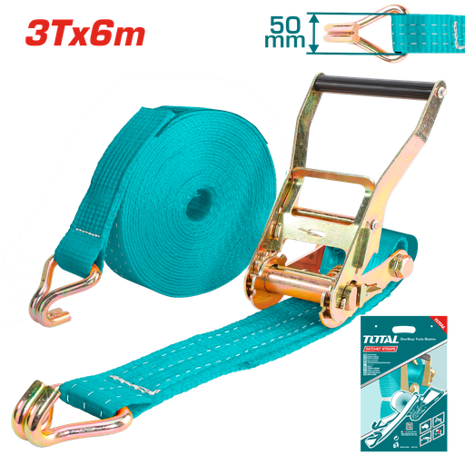 20'X2"X6600LB Ratchet Tie-Down Strap (THTRS3061)