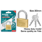 30 MM Heavy duty brass padlock (TLK32302)