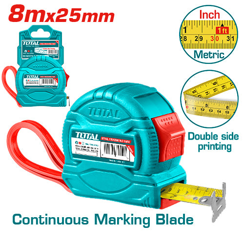 26'x1" Steel measuring tape (TMT34825)