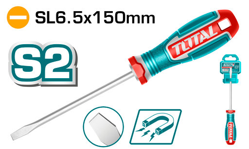 1/4"X6" Slotted screwdriver (TSDSL6150)