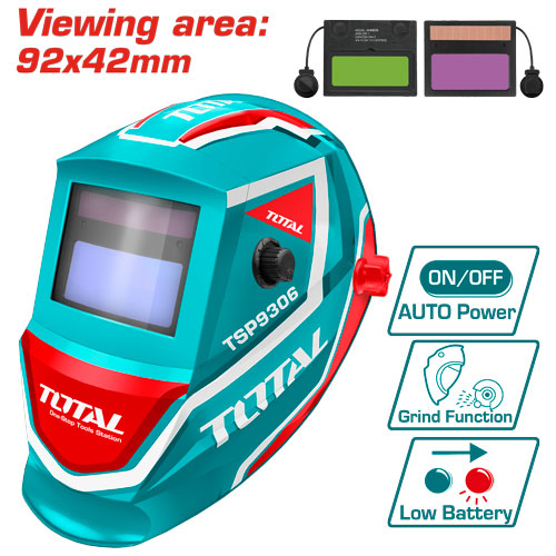 Auto Darkening Welding Helmet Variable Shade (9-13) (TSP9306)
