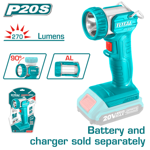 20V Lithium-Ion Work Lamp (Tool Only) (TWLI2038)