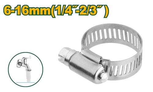 1/4 - 2/3 in. Stainless Steel Hose Clamp (UJDHU1901)