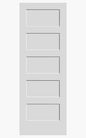 F&D 5 Panel Shaker Solid Core Door (54757)