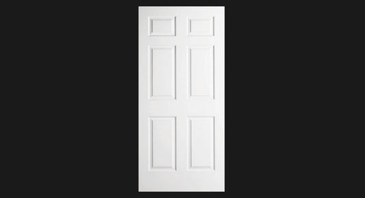 6 Panel Textured Hollow-NAF- Door Slab