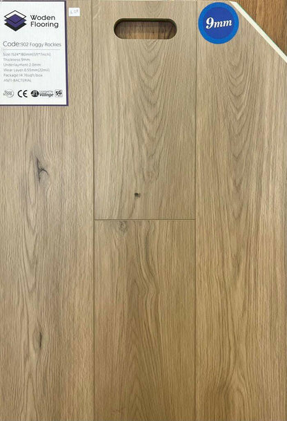 902 Foggy Rockies - Woden Flooring SPC Vinyl 9mm Collection