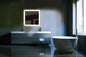 Audrey - Aqua Mirrors Rectangular Framed Front-lit LED Mirror