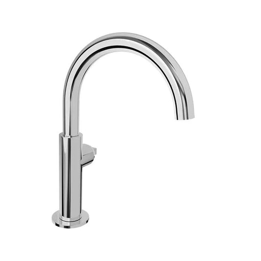 Baril Air Single-Hole Lavatory Faucet - Drain Included (Without Handle)