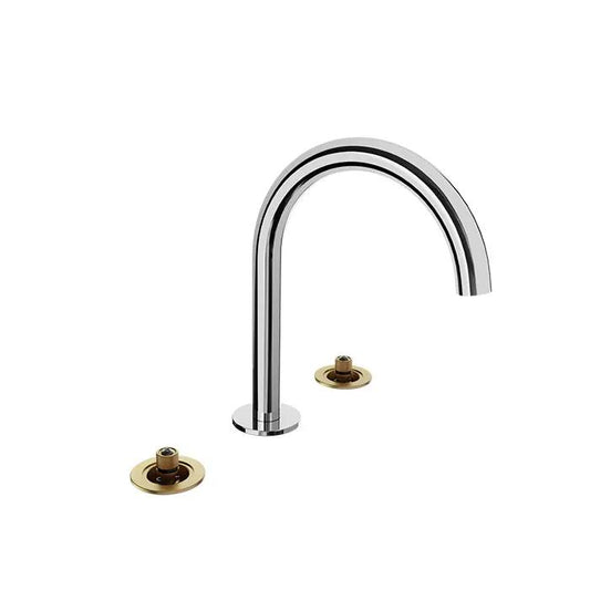 Baril Air 8 inch C/C Lavatory Faucet - Drain Included (Without Handle)