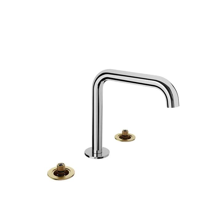 Baril Air 8 inch C/C Lavatory Faucet - Drain Included (Without Handle)