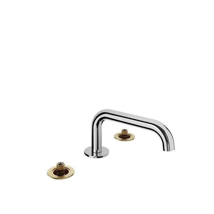 Baril Air 8 inch C/C Lavatory Faucet - Drain Included (Without Handle)