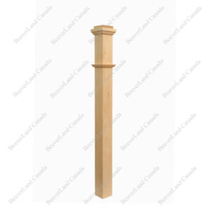 Plain 3 1/2”*3 1/2”*48” Maple 48Pcs/Skid (PM202-BN3-48P)
