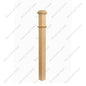 Plain 3 1/2”*3 1/2”*48” Maple 48Pcs/Skid (PM202-BN3-48P)