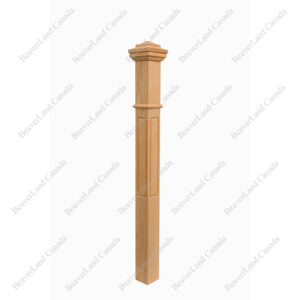 3 1/2”*3 1/2”*52” Red Oak 48Pcs/Skid (PM102-BN3-52SR)