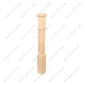 Flat Cap 5”*5”*48” Red Oak 40Pcs/Skid (PM102-BN5-48SR)