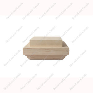 Post Cap BN5 Series 3 1/2” Maple (PC204)