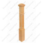 RC 5 3/8”*5 3/8”*48” Red Oak 40Pcs/Skid (PM102-BN538-48)