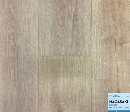 Nagasaki EL211003 - Canadian Standard Flooring 12mm Waterproof Laminate | Elemental12 Collection